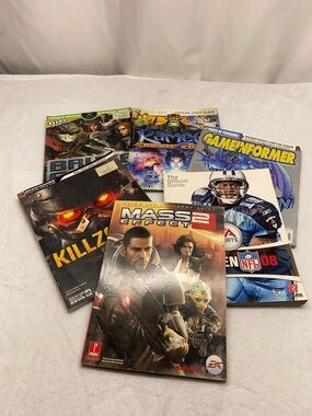vintage video game strategy Guide Lot. Prima,Bradygames, Gameinformer Lot Of 5